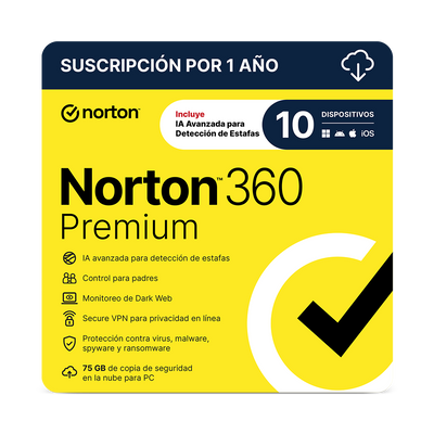 Norton 360 Premium 10 Dispositivos