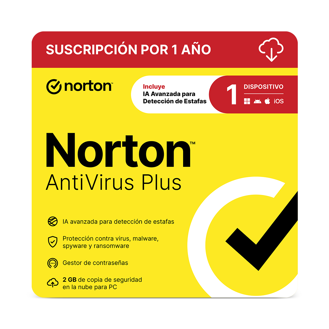 Norton Antivirus Plus 1 Dispositivo