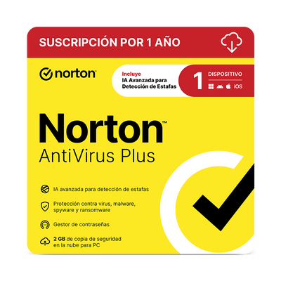 Norton Antivirus Plus 1 Dispositivo