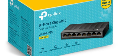 SWITCH TPLINK TL-SF1008g 8PTS 10/100/1000 MBPS TL-SF1008g