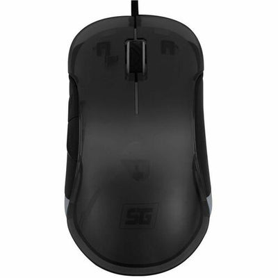 Ratón de juego Vorago MO-505 - USB - Óptico - Negro - Cable - 12800 dpi