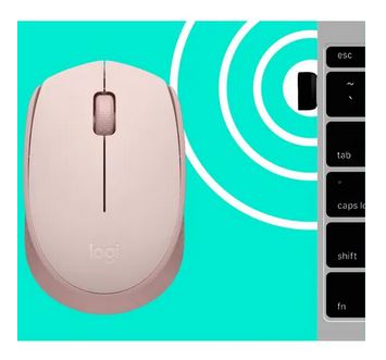 MOUSE INALAMBRICO M170 COLOR WRLS ROSA