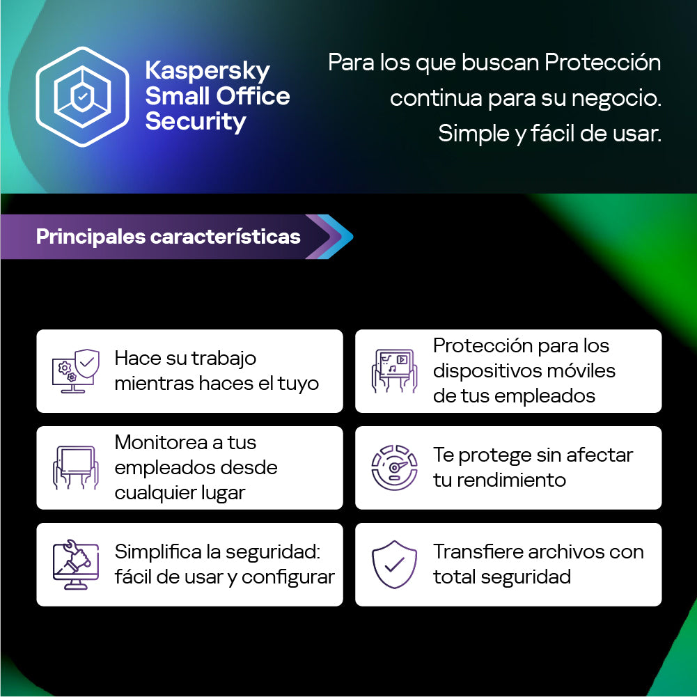 Kaspersky Small Office Security  5 dispositivos
