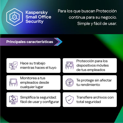 Kaspersky Small Office Security  5 dispositivos