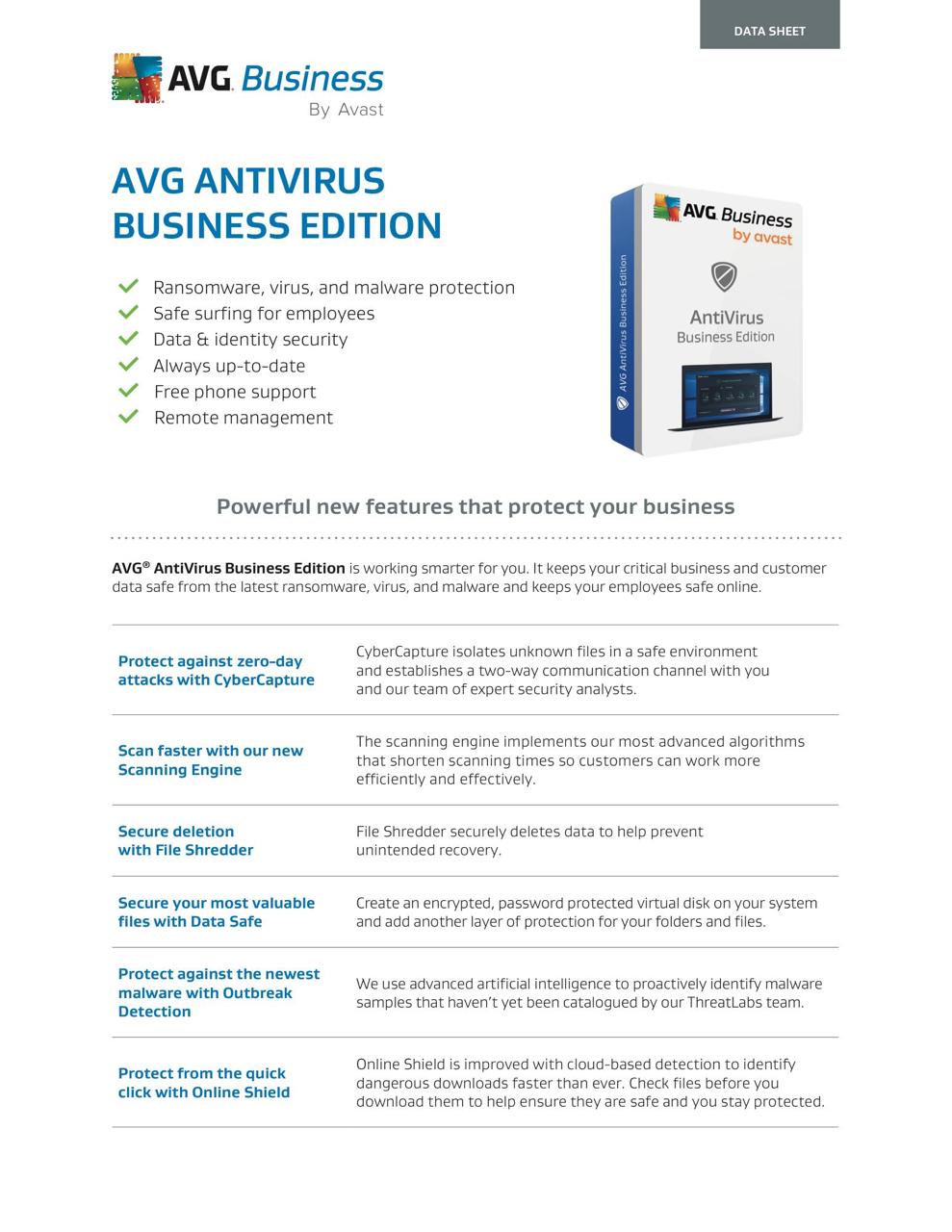 AVG ANTIVIRUS BUSINESS EDITION