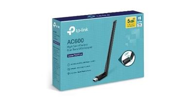 TP-Link adaptador USB Inalámbrico de Alta Ganancia Doble Banda AC600