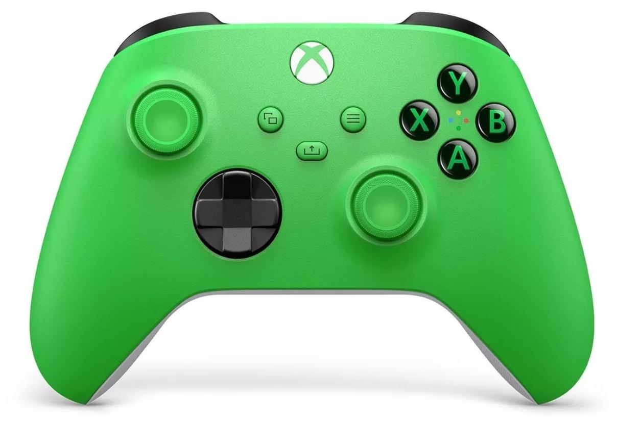 XBOX CONTROL INALAMBRICO VELOCITY GREEN CAJA MALTRATADA