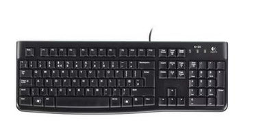 TECLADO LOGITECH K120 NEGRO USB NEGRO