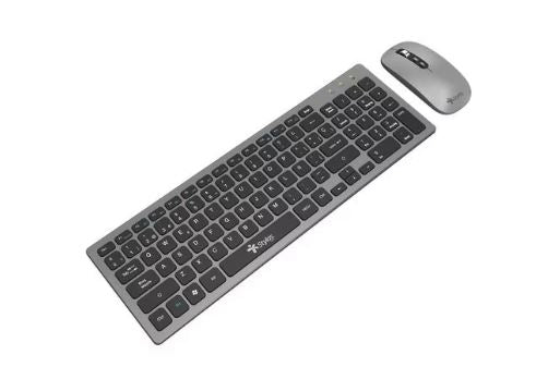 KIT MOUSE Y TECLADO ALAMBRICO RECARGABLE STYLOS/ USB NANO2.4 GHZ
