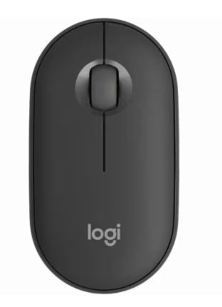 Mouse Logitech Pebble 2 M350S - Bluetooth - USB - Óptico - Grafito - Inalámbrico - 10m
