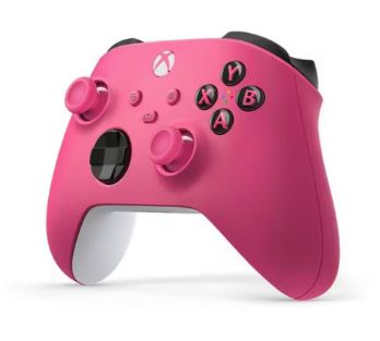 XBOX CONTROL INALAMBRICO ROSA DESLUMBRANTE CAJA MALTRATADA