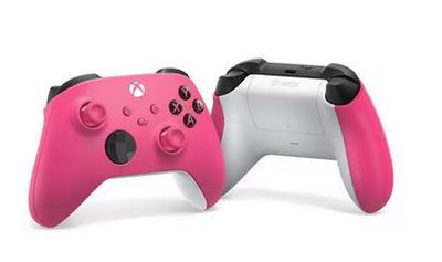 XBOX CONTROL INALAMBRICO ROSA DESLUMBRANTE CAJA MALTRATADA