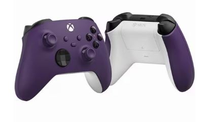 CONTROL INALMBRICO XBOX ASTRAL PURPLE CAJA MALTRATADA