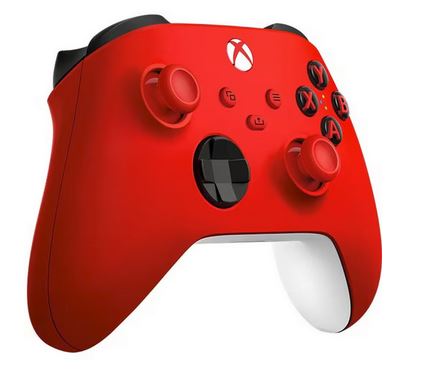 XBOX WIRELESS CONTROLLER ROJO CAJA MALTRATADA