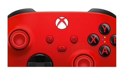 XBOX WIRELESS CONTROLLER ROJO CAJA MALTRATADA