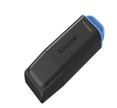 MEMORIA KINGSTON 128GB Portable Gen 1 DataTraveler Exodia Black/Blue