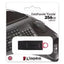USB 3.2 MEMORIA KINGSTON 256GB GEN1 DT EXODIA (NEGRA)