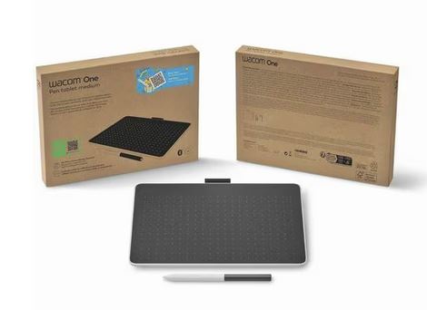 Wacom One CTL-672 Tableta gráfica - 2540 lpi - Cable - Rojo, Negro - 2048 Nivel de presión - Lápiz - 1 x USB - PC, Mac, Cromo