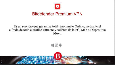 BITDEFENDER PREMIUM VPN 1 AÑO 10 USUARIOS - NOORHS Latinoamérica, S.A. de C.V.