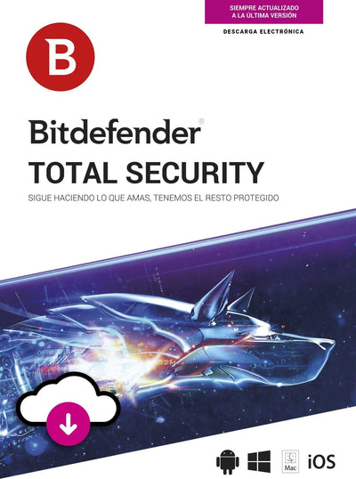 Bitdefender Total Security MD 1Yr - NOORHS Latinoamérica, S.A. de C.V.