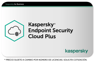 Kaspersky Endpoint Security Cloud plus / 50-99 Nodos / 100-198 Móviles / Base - NOORHS Latinoamérica, S.A. de C.V.