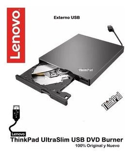 Lector Externo Lenovo USB Ultra Slim DVD RW - NOORHS Latinoamérica, S.A. de C.V.