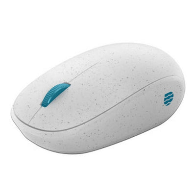 Mouse Microsoft Ocean Plastic - Bluetooth - LED azul - 4 Botón(es) - Blanco - NOORHS Latinoamérica, S.A. de C.V.