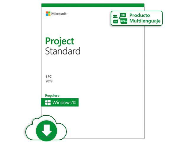 Project Standard 2019 - Licencia - 1 PC ESD - NOORHS Latinoamérica, S.A. de C.V.