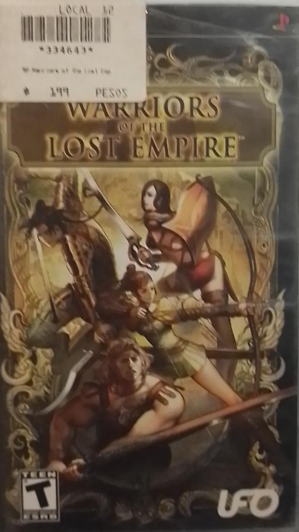 PSP warriors of the lost empire - NOORHS Latinoamérica, S.A. de C.V.