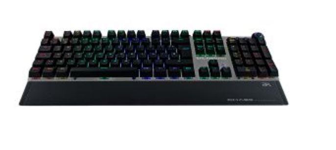 TECLADO GAMER MECANICO BALAM RUSH SPECTRUM CHAOS SWITCH AZUL USB